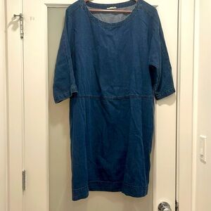 GUC Eileen Fisher Denim dress- hard to find
